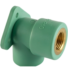 ΓΩΝΙΑ ΘΗΛΥΚΗ ΜΕ ΣΤΗΡΙΓΜΑ + PP-R