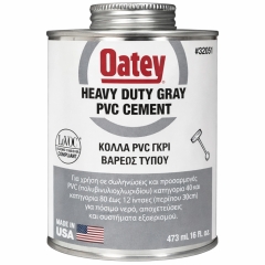 ΚΟΛΛΑ PVC ΑΜΕΡΙΚΗΣ "OATEY" ΓΚΡΙ