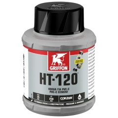 ΚΟΛΛΑ CPVC GEL ΘΙΞΟΤΡΟΠΙΚΗ ΤΑΧΕΙΑΣ ΔΡΑΣΗΣ ΜΠΕΖ     GRIFFON CPVC ADHESIVE THIXOTROPIC