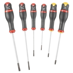 ΣΕΤ ΚΑΤΣΑΒΙΔΙΑ ΜΕ ΕΡΓΟΝΟΜΙΚΗ / ΑΝΘΕΚΤΙΚΗ ΛΑΒΗ (6τμχ.)     FACOM PROTWIST ATPJ6PB