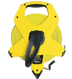 ΜΕΤΡΟΤΑΙΝΙΑ 100m POWER WINDER ΑΠΟ FIBERGLASS ΤΑΙΝΙΑ 12,7mm  STANLEY 2-34-777