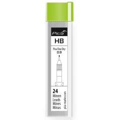 PICA FINE DRY 7030 HB  ΣΕΤ 24τμχ. ΜΥΤΕΣ - ΑΝΤΑΛΛΑΚΤΙΚΕΣ 0,9mm γιά ΜΗΧΑΝΙΚΟ ΜΟΛΥΒΙ