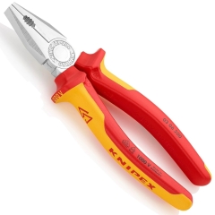 KNIPEX 0306200 ΠΕΝΣΑ ΗΛΕΚΤΡΟΛΟΓΩΝ 1000V ΜΕ ΒΑΡΙΑ ΜΟΝΩΣΗ 200mm