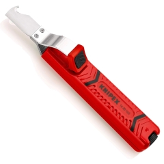 KNIPEX 1620165SB  ΑΠΟΓΥΜΝΩΤΗΣ ΚΑΛΩΔΙΩΝ ΠΕΡΙΣΤΡΟΦΙΚΟΣ ΜΕ ΚΟΦΤΗ 165mm
