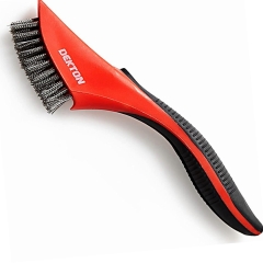 ΣΥΡΜΑΤΟΒΟΥΡΤΣΑ ΧΕΙΡΟΣ ΜΕ ΤΡΙΧΑ inox ΣΤΕΝΗ  DEKTON DT85970