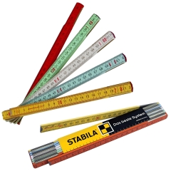 STABILA 600  ΜΕΤΡΟ ΞΥΛΙΝΟ ΣΠΑΣΤΟ 2m  ΠΟΛΥΧΡΩΜΟ Α'' ΠΟΙΟΤΗΤΑΣ