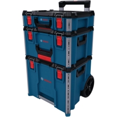 BOSCH 1600A037DY  L-BOXX Contractor Set 3  ΤΡΟΧΗΛΑΤΟΣ ΕΡΓΑΛΕΙΟΦΟΡΕΑΣ ΣΕΤ 3τμχ. ΣΥΣΤΗΜΑ ΑΠΟΘΗΚΕΥΣΗΣ της BOSCH