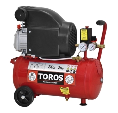ΑΕΡΟΣΥΜΠΙΕΣΤΗΣ  2.0HP  24Lit ΛΑΔΙΟΥ     TOROS 40141