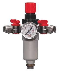 ΑΕΡΟΣ ΡΥΘΜΙΣΤΗΣ ΠΙΕΣΗΣ 1/2'' ΜΕ ΜΑΝΟΜΕΤΡΟ ΓΙΑ ΑΕΡΟΣΥΜΠΙΕΣΤΗ