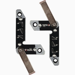 ΓΩΝΙΕΣ ΜΑΓΝΗΤΙΚΕΣ ΣΕΤ 2τμχ. 110x 70mm 32Kg (30°-60°-90°)     YATO YT-08723