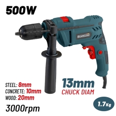 Bormann BID5100 κρουστικό δράπανο 500W 13mm
