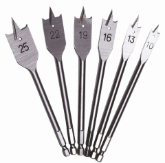 ΤΡΥΠΑΝΙΑ ΦΤΕΡΟΥ ΓΙΑ ΞΥΛΟ (6τμχ.) ΜΕ ΕΞΑΓΩΝΟ ΣΤΕΛΕΧΟΣ 1/4΄΄     HARDEN PRO 613066