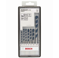 BOSCH 2608588167  ROBUST Line CYL-5  ΣΕΤ 7τμχ. ΚΑΡΒΙΔΙΟΥ ΔΙΑΜΑΝΤΟΤΡΥΠΑΝΑ ΔΟΜΙΚΩΝ ΥΛΙΚΩΝ (Φ4, 5, 5, 6, 6, 8, 10mm)