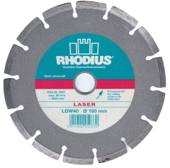 ΤΡΟΧΟ ΔΙΑΜ.RHODIUS LDW 40 Φ180