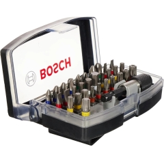 BOSCH 2607017319  Rainbow Pro  ΣΕΤ 32τμχ. ΜΥΤΕΣ ΜΕ ΑΝΤΑΠΤΟΡΑ ΣΕ ΚΑΣΕΤΙΝΑ BOSCH 2 607 017 319