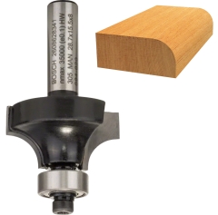 ΜΑΧΑΙΡΙ-ΦΡΕΖΑ ΣΤΡΟΓΓΥΛΕΜΑΤΟΣ ΜΕ ΡΟΥΛΕΜΑΝ ΓΙΑ ΡΟΥΤΕΡ ΜΕ ΣΤΕΛΕΧΟΣ 8mm