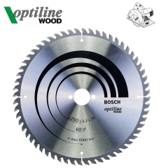 BOSCH OPTILINE WOOD ΠΡΙΟΝΟΔΙΣΚΟΣ Ø250 ΚΟΠΗΣ ΞΥΛΟΥ ΓΙΑ ΔΙΣΚΟΠΡΙΟΝΟ ΧΕΙΡΟΣ