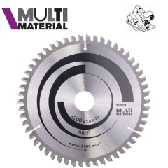 BOSCH 2608640510  ΠΡΙΟΝΟΔΙΣΚΟΣ ΚΟΠΗΣ ΓΕΝΙΚΗΣ ΧΡΗΣΗΣ ΓΙΑ ΔΙΣΚΟΠΡΙΟΝΟ ΧΕΙΡΟΣ Φ200x30mm 54Δ     MULTI MATERIAL