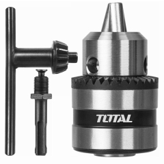 ΤΣΟΚ ΔΡΑΠΑΝΟΥ μέ  ΑΝΤΑΠΤΟΡΑ γιά SDS Φ13mm με ΚΛΕΙΔΙ 1/2"     TOTAL TAC451301.1