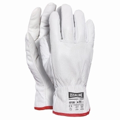 ISSALINE 7139  ΓΑΝΤΙΑ ΟΔΗΓΩΝ ΔΕΡΜΑΤΙΝΑ ΑΠΟ ΔΕΡΜΑ ΜΟΣΧΟΥ EN388:2016
