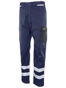 MYTHS ATLAS  ΠΑΝΤΕΛΟΝΙ ΕΡΓΑΣΙΑΣ ΜΠΛΕ/ΜΑΥΡΟ ΜΕ ΔΥΟ ΑΝΑΚΛΑΣΤΙΚΕΣ ΔΙΑΚΟΠΤΟΜΕΝΕΣ ΤΑΙΝΙΕΣ 5cm