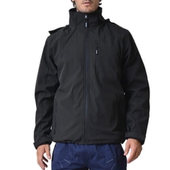 ERGOSAFETY SOFTSHELL  ΤΖΑΚΕΤ ΑΝΤΙΑΝΕΜΙΚΟ / ΑΔΙΑΒΡΟΧΟ ΜΑΥΡΟ
