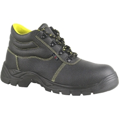 ΜΠΟΤΑΚΙ ΕΡΓΑΣΙΑΣ ΔΕΡΜΑΤΙΝΟ / ΑΔΙΑΒΡΟΧΟ ΜΕ ΑΝΤΙΟΛΙΣΘΗΤΙΚΗ ΣΟΛΑ ΜΑΥΡΟ     DURO