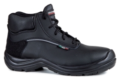 GIASCO EDISON  ΜΠΟΤΑΚΙ ΕΡΓΑΣΙΑΣ ΗΛΕΚΤΡΟΛΟΓΩΝ ΜΕ ΑΣΦΑΛΕΙΑ SB ΑΠΟ ΔΕΡΜΑ WRU ΔΕΡΜΑΤΙΝΟ ΑΔΙΑΒΡΟΧΟ ΜΑΥΡΟ