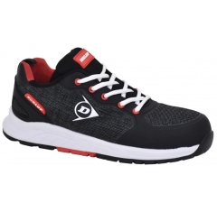 DUNLOP T-MAX S1P  ΠΑΠΟΥΤΣΙ ΕΡΓΑΣΙΑΣ ΜΕ ΑΣΦΑΛΕΙΑ S1P ΜΑΥΡΟ / ΚΟΚΚΙΝΟ