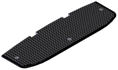 ΣΑΜΑΡΑΚΙ ΔΡΟΜΟΥ ΥΨΟΥΣ 50mm Μ200mm x Π900mm ΑΚΡΙΑΝΟ, ΜΑΥΡΟ  PARK DH-SP-2E