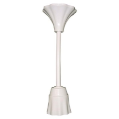 EUROLAMP 147-10009  E27  ΚΡΕΜΑΣΤΟ ΝΤΟΥΙ 240mm (ΜΕ ΚΑΛΩΔΙΟ, ΡΟΖΕΤΕΣ ΑΠΟ ΒΑΚΕΛΙΤΗ & ΠΟΡΣΕΛΑΝΙΝΟ ΝΤΟΥΙ)