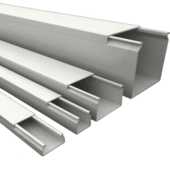 EUROLAMP 160-56016  80xh60mm x L200cm  ΚΑΝΑΛΙ ΑΥΤΟΚΟΛΛΗΤΟ ΚΛΕΙΣΤΟΥ ΤΥΠΟΥ ΛΕΥΚΟ