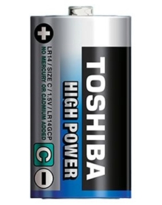 ΜΠΑΤΑΡΙΑ ALKALINE 1,5V C LR14  TOSHIBA C LR14