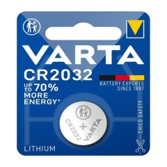 ΜΠΑΤΑΡΙΑ ΛΙΘΙΟΥ C2032 3Volt VARTA C2032 LITHIUM  (ΔΙΑΣΤΑΣΕΙΣ Φ20mm x Π3,2mm - ΒΑΡΟΣ 3gr)