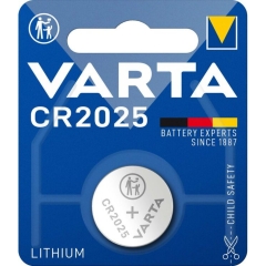 ΜΠΑΤΑΡΙΑ ΛΙΘΙΟΥ 3Volt CR2025  VARTA