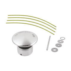 ΚΕΦΑΛΗ ΜΕΣΙΝΕΖΑΣ ΑΛΟΥΜΙΝΙΟΥ ΜΕ ΝΗΜΑ Φ3,0mm x 30cm 4 ΕΞΟΔΩΝ ΚΑΙ 4 ΑΝΤΑΠΤΟΡΕΣ ΦΑΡΔΙΑ     FF UNIFIX4XL 46069