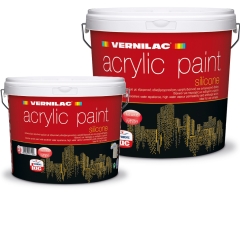 ACRYLIC PAINT SILICONE Α"ΠΟΙΟΤΗΤΑΣ  VERNILAC