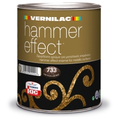 ΣΦΥΡΗΛΑΤΟ / ΜΑΡΤΕΛΕ ΧΡΩΜΑ ΚΑΦΕ ΣΚΟΥΡΟ Νο733 750ml  VERNILAC HAMMER EFFECT