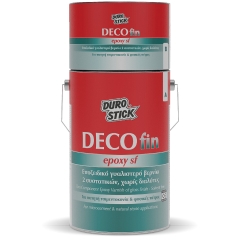 DECOFIN EPOXY FIN ΕΠΟΞΕΙΔΙΚΟ ΓΥΑΛΙΣΤΕΡΟ ΒΕΡΝΙΚΙ 2 ΣΥΣΤΑΤΙΚΩΝ DECOFIN