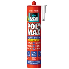 POLYMAX HIGH TACK EXPRESS 440gr (280ml) ΛΕΥΚΗ BISON 7001192