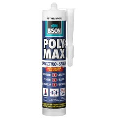 POLYMAX MS 280ml ΣΦΡΑΓΙΣΤΙΚΗ ΣΙΛΙΚΟΝΗ ΛΕΥΚΗ BISON 7002095