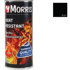 MORRIS HEAT RESISTANT ΣΠΡΕΥ ΥΨΗΛΗΣ ΘΕΡΜΟΚΡΑΣΙΑΣ 800°c ΜΑΥΡΟ ΜΑΤ 400ml