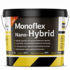 BAUER MONOFLEX NANO HYBRID ΕΛΑΣΤΟΜΕΡΕΣ ΕΠΑΛΕΙΦΟΜΕΝΟ ΥΒΡΙΔΙΚΟ ΜΟΝΩΤΙΚΟ / ΣΤΕΓΑΝΩΤΙΚΟ ΛΕΥΚΟ Α" ΠΟΙΟΤΗΤΑΣ