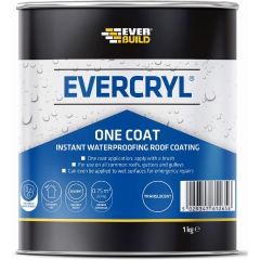 EVERCRYL ONE COAT ΕΠΙΣΚΕΥΑΣΤΙΚΟ ΣΤΕΓΑΝΩΤΙΚΟ & ΜΟΝΩΤΙΚΟ ΙΝΟΠΛΙΣΜΕΝΟ 1Kg ΓΚΡΙ