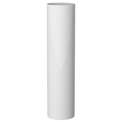 ΥΔΡΟΡΡΟΗ - ΣΩΛΗΝΑ ΑΠΟΡΡΟΗΣ  Φ 85mm x 3000mm ΠΛΑΣΤΙΚΗ PVC-U  ΛΕΥΚΗ