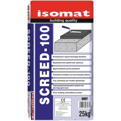 SCREED-100  25Kg  ΤΣΙΜΕΝΤΟΚΟΝΙΑΜΑ ΓΚΡΟ-ΜΠΕΤΟΝ ISOMAT