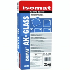 ISOMAT AK GLASS ΡΗΤΙΝΟΥΧΑ ΚΟΛΛΑ ΓΙΑ ΥΑΛΟΤΟΥΒΛΑ ΛΕΥΚΗ