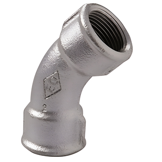 ΗΜΙΚΑΜΠΥΛΗ 45° Γαλβανιζέ ΕΥΡΩΠΗΣ