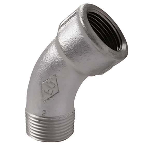 ΗΜΙΚΑΜΠΥΛΗ 45° Α-Θ Γαλβανιζέ ΕΥΡΩΠΗΣ