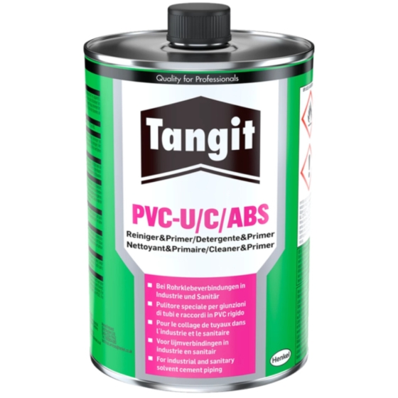 ΚΑΘΑΡΙΣΤΙΚΟ ΣΩΛΗΝΩΝ PVC-U/C/ABS 500ml ΓΕΡΜΑΝΙΑΣ  HENKEL TANGIT CLEANER PVC-U/C/ABS